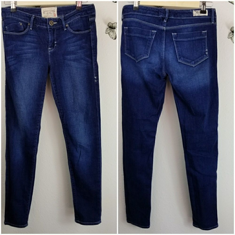 Dylan & George blue denim skinny jeans